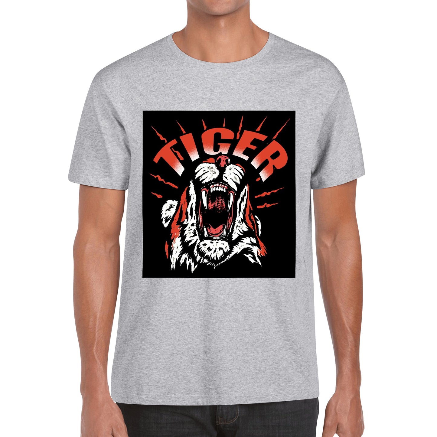 William Michaels Lone Ranger Animal Tee- Tiger