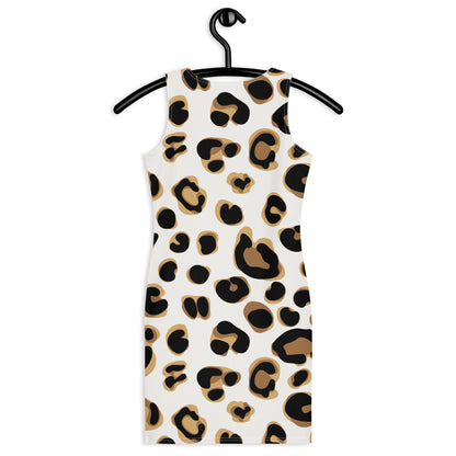 William Michael's "Leopard" Cut N Sew Dress