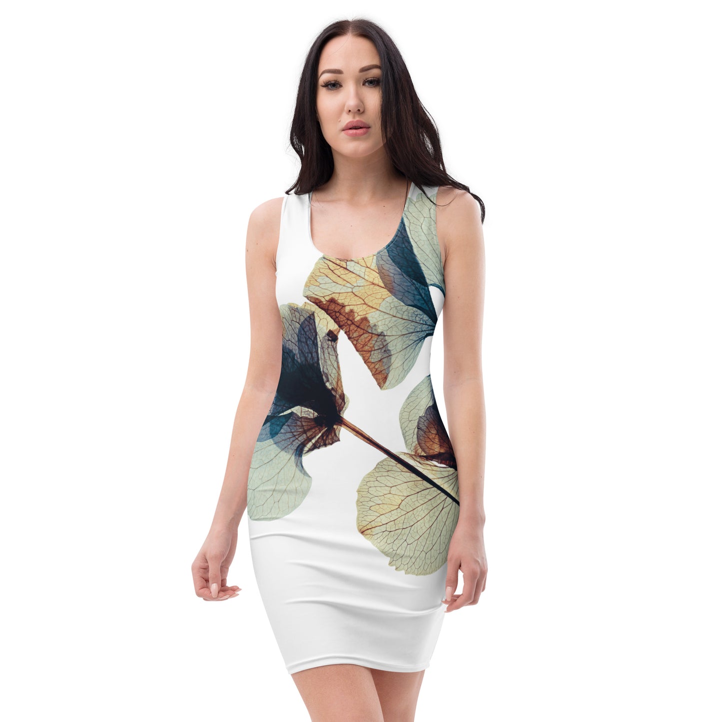 William Michael's "Leaf" Cut N Sew Dress