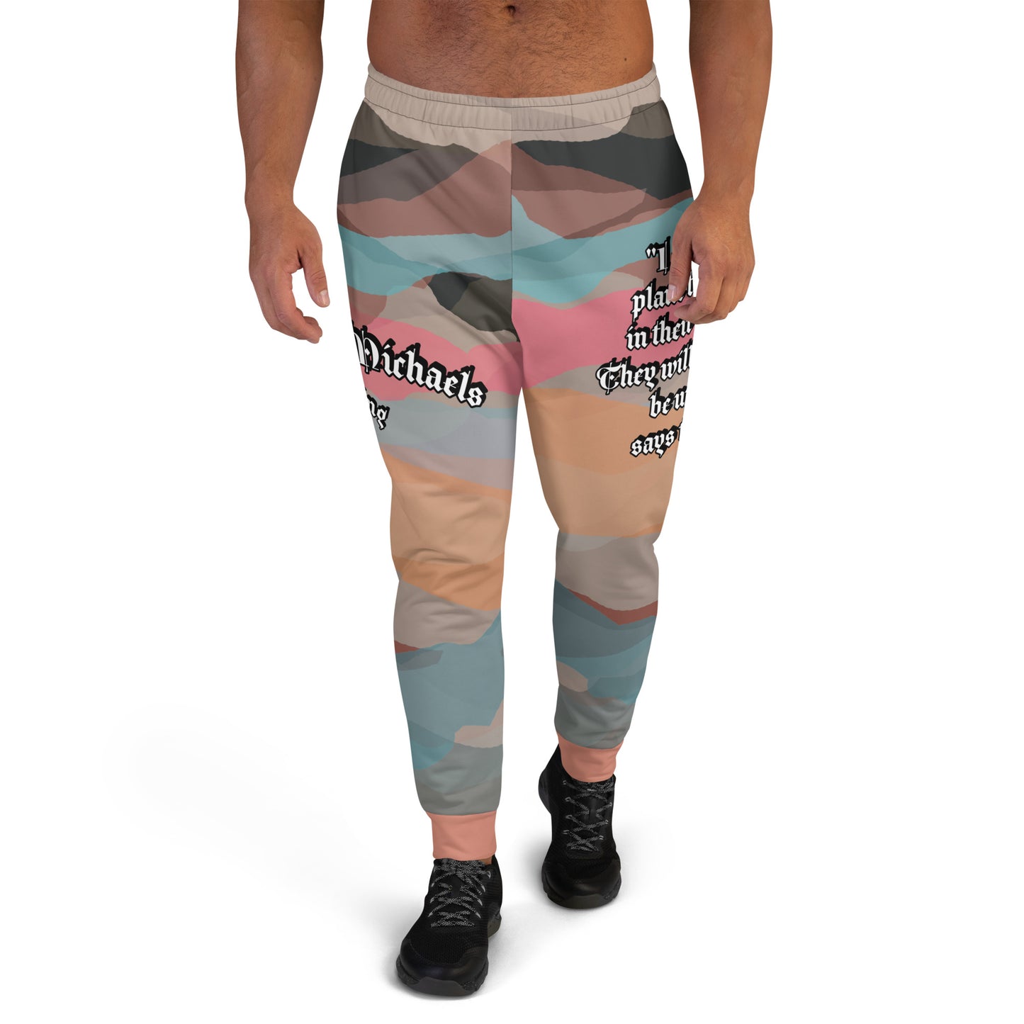 William Michaels Amos 9:15 Desert Sunset Camo Men's Joggers