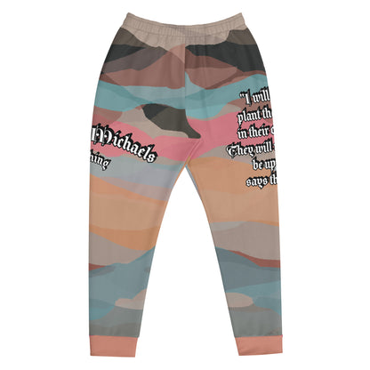 William Michaels Amos 9:15 Desert Sunset Camo Men's Joggers