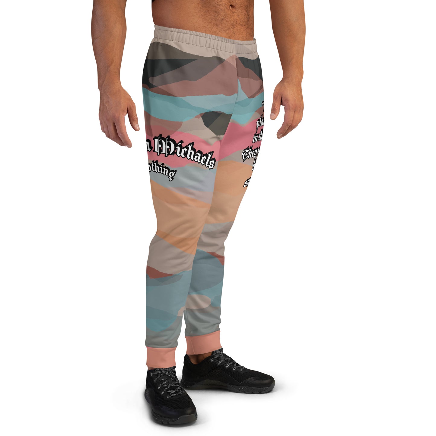 William Michaels Amos 9:15 Desert Sunset Camo Men's Joggers