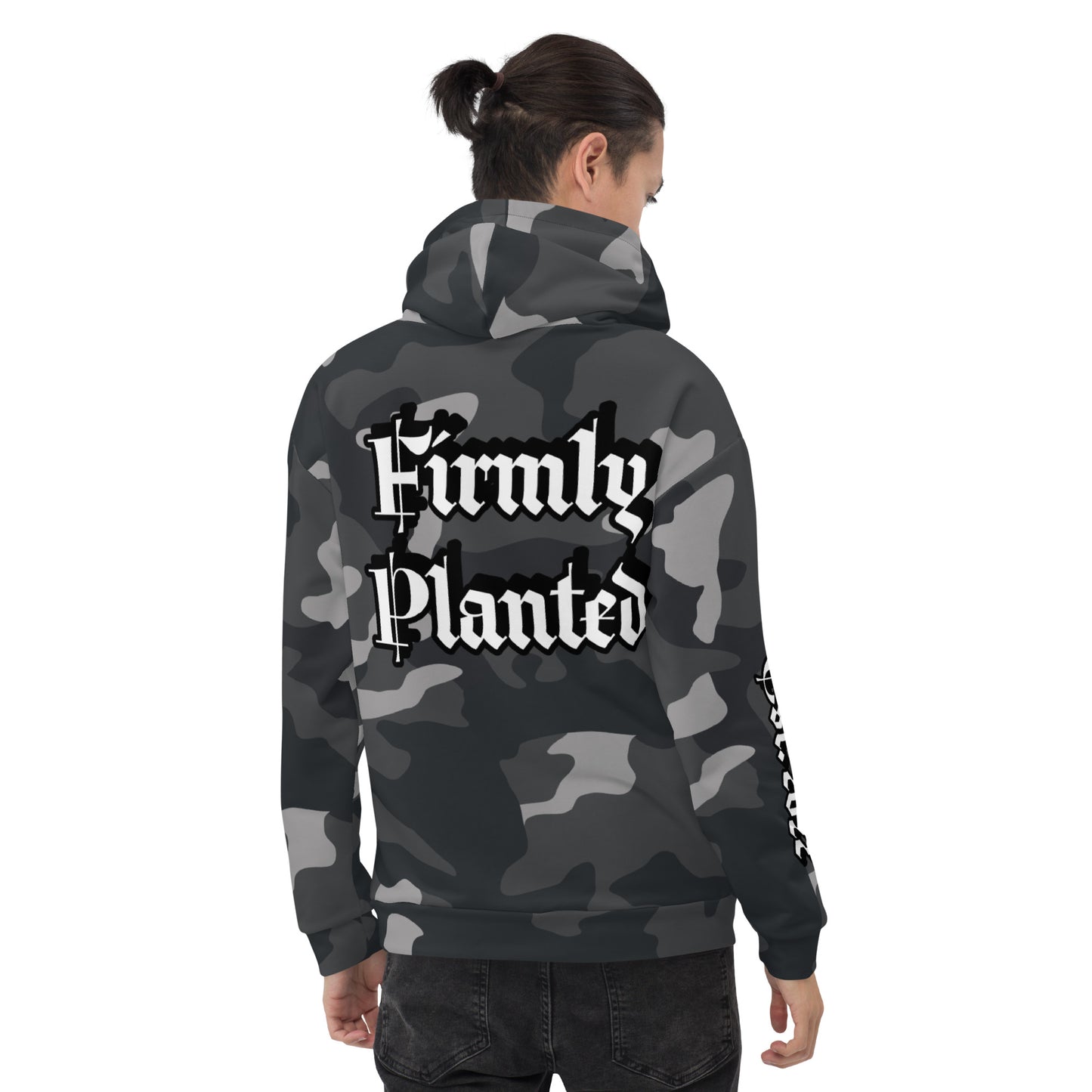 William Michaels Amos 9:15 Black Camo Unisex Hoodie