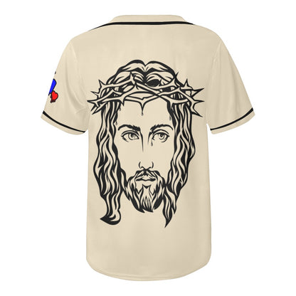 William Michaels King Jesus Mens Baseball Jersey