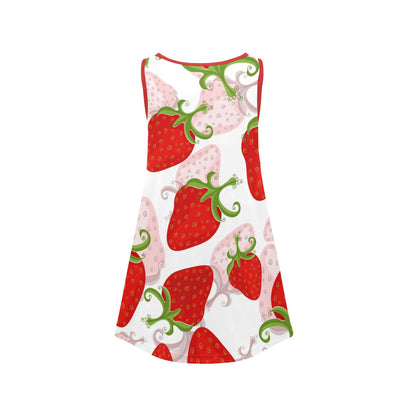 William Michaels Strawberry Young Ladies Sleeveless Summer Dress