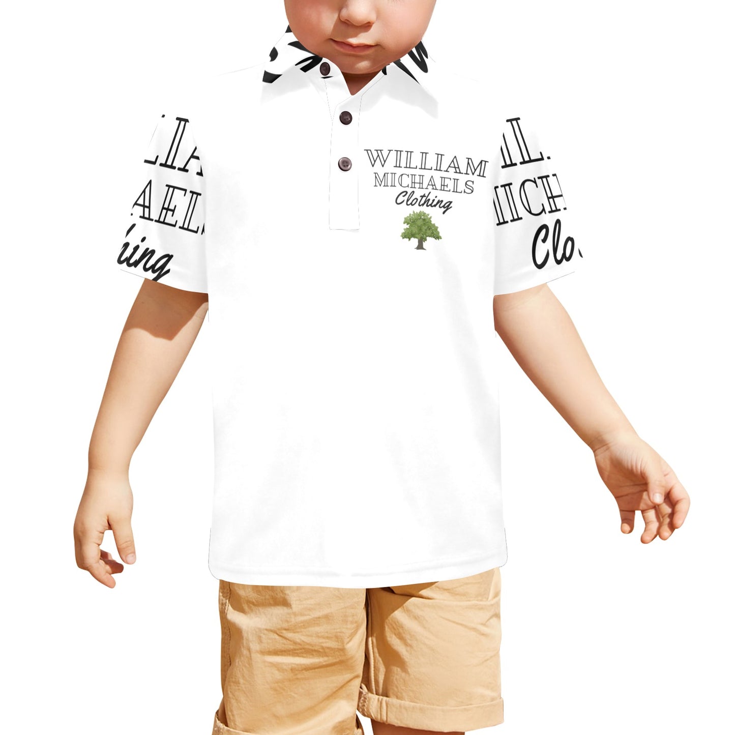 William Michaels "Planted" Little Boys Polo