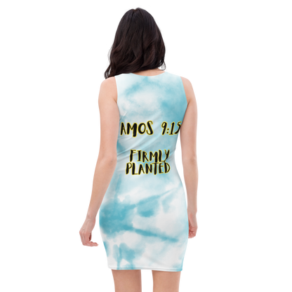 William Michaels Logo Cut & Sew Dress