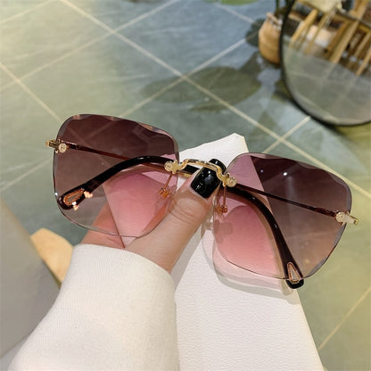 Luxury Frameless Sunglasses