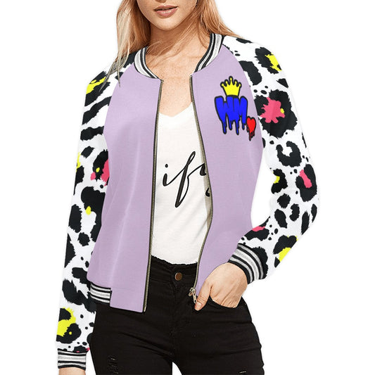 William Michaels "Our Savior" Womens Bomber Jacket